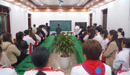 Khai giảng Lớp Sư phạm Giáo lý Cấp II tại Giáo xứ Hoàng Xá