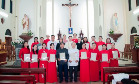 Giáo xứ Phú Hữu: Tổng kết lớp Sư phạm Giáo lý cấp III
