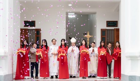 Giáo Xứ Quần Hào: Thánh Lễ Tạ Ơn Khánh Thành Nhà Mục Vụ