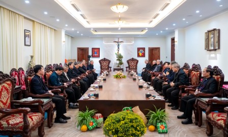 Quý Đức cha Giáo tỉnh Hà Nội họp mặt tất niên năm Ất Tỵ