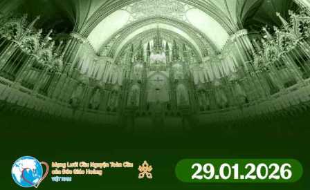 Tông Đồ Cầu Nguyện ngày 29/01/2026