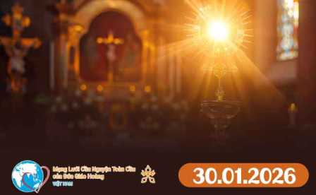 Tông Đồ Cầu Nguyện ngày 30/01/2026