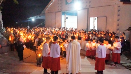 Thánh Lễ Đức Mẹ Dâng Chúa Giêsu Trong Đền Thờ Tại Giáo Xứ Phù Lao