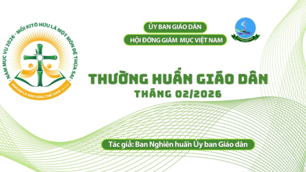 Ủy Ban Giáo Dân: Thường Huấn Tháng 02/2026