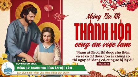 Mồng Ba Tết: Thánh Hoá Công Ăn Việc Làm (Mt 25, 14-30)