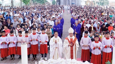 Thánh lễ Tân Niên Tết Bính Ngọ tại Giáo xứ Phù Lao