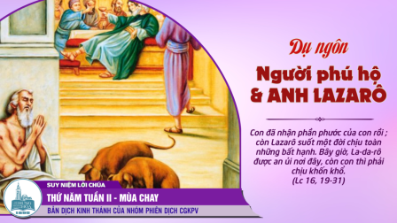 Thứ Năm Tuần II - Mùa Chay (Lc 16, 19-31)