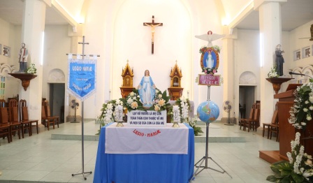 Đại hội Acies của Legio Mariae Hưng Hóa tại Nhà thờ Giáo xứ Bách Lộc