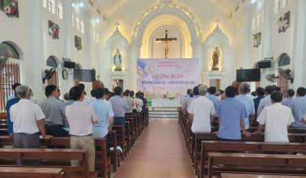 Giáo hạt Hà Tuyên Hùng – Cụm Tuyên Quang: Thường huấn Hội đồng Giáo xứ tại Giáo xứ Ân Thịnh