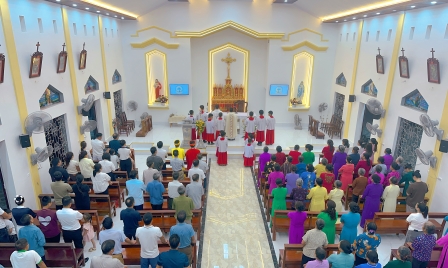 Giáo xứ Sơn Đông long trọng cử hành Lễ Chúa Nhật IV Phục Sinh – Cầu cho Ơn Thiên Triệu