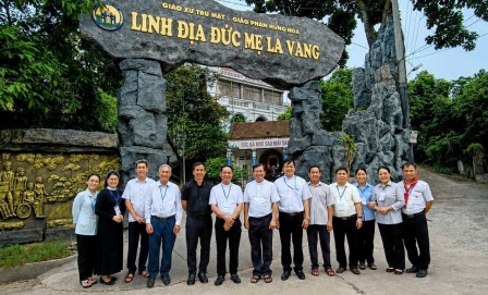 Giáo Xứ Trù Mật Đón Đoàn Tập Huấn Loan Báo Tin Mừng Giáo Tỉnh Hà Nội