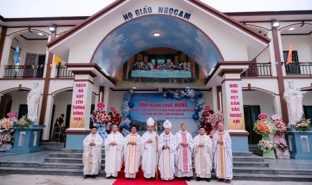 Giáo họ Ngọc Am: Thánh lễ Tạ ơn Làm phép và Khánh thành Nhà đa năng, Phòng học Giáo lý