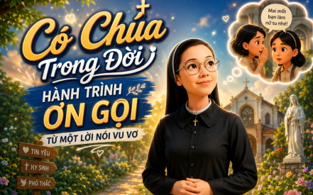Có Chúa Trong Đời – Hành Trình Ơn Gọi Từ Một Lời Nói Vu Vơ