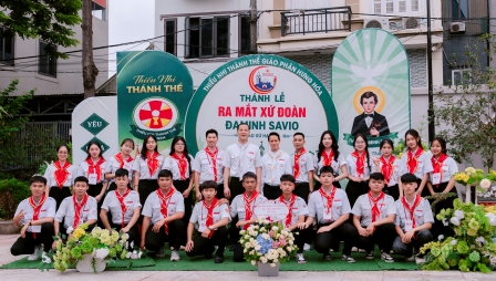 Giáo xứ Hạ Hiệp: Ra mắt Xứ đoàn Đa Minh Savio và tổng kết Trại hè Thiếu nhi 2026