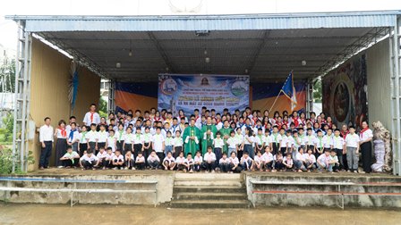 Giáo xứ Mộc Châu: Thánh lễ ra mắt Xứ đoàn Thiếu nhi Thánh Thể Maria Goretti
