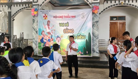 Chuẩn xứ Mậu A: Hội chợ thiếu nhi "Vui hè cùng Chúa Giê-su"