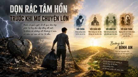 Dọn Rác Tâm Hồn Trước Khi Mơ Chuyện Lớn