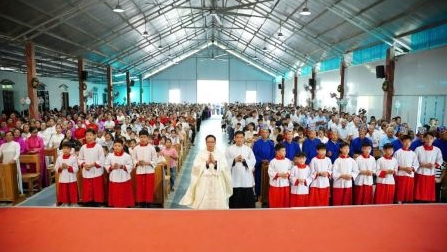 Thánh Lễ Đức Mừng Kính Đức Marria Hồn Xác Lên Trời- Quan Thầy Giáo Xứ Phù Lao 
