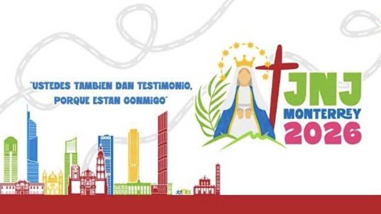 Logo của Ngày Giới trẻ Toàn quốc Mexico, ngày 15-16.08.2026. 