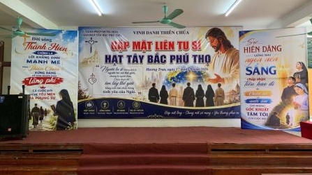 Giáo hạt Tây Bắc Phú Thọ: Ngày gặp mặt Liên Tu sĩ tại Giáo xứ Hương Tran