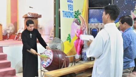 Giáo xứ Trại Sơn: Khai giảng và cử hành Thánh lễ đầu năm học Giáo lý 2026–2027