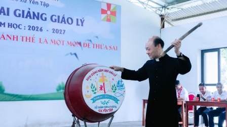 Giáo xứ Yên Tập: Khai giảng năm học Giáo lý 2026–2027