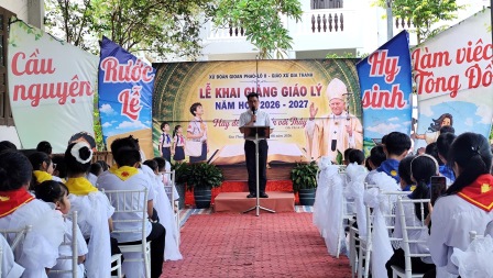 Giáo xứ Gia Thanh khai giảng Năm học Giáo lý 2026–2027
