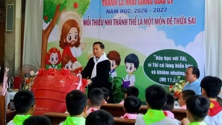 Giáo xứ Tuyên Quang: Khai giảng năm học Giáo lý 2026 - 2027