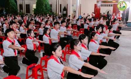 Hiệp đoàn Louis Gonzaga – Giáo hạt Đông Nam Phú Thọ: Ra mắt Tân Ban Điều hành và Nghi thức tuyên hứa Huynh trưởng cấp I