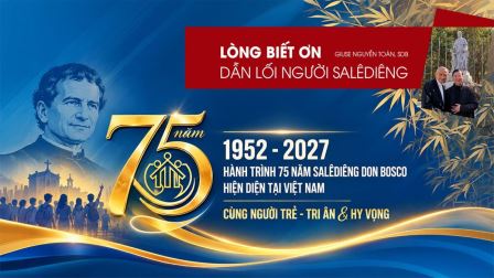 Lòng biết ơn dẫn lối người Salêdiêng