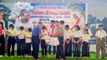 Chuẩn xứ Cửu Tích: Thánh Lễ Khai giảng năm học Giáo lý 2026 - 2027
