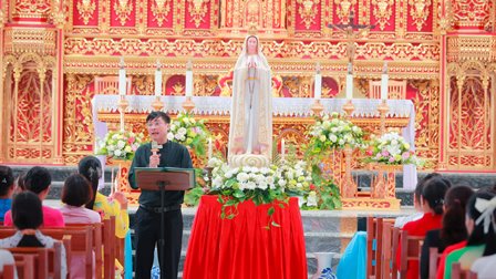 Hội Mân Côi giáo hạt Sơn Tây thường huấn và mừng lễ Quan Thầy