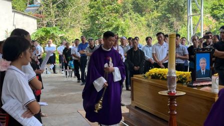 Thánh lễ an táng ông cố Phanxicô Xaviê Lê Quang Thịnh